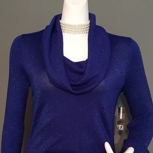 NWT New Directions Sapphire Long Sleeve Top